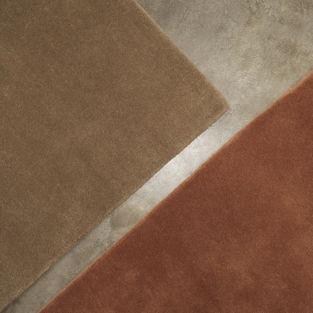 Stille Tufted Rug - 160 x 250 - Red Brown