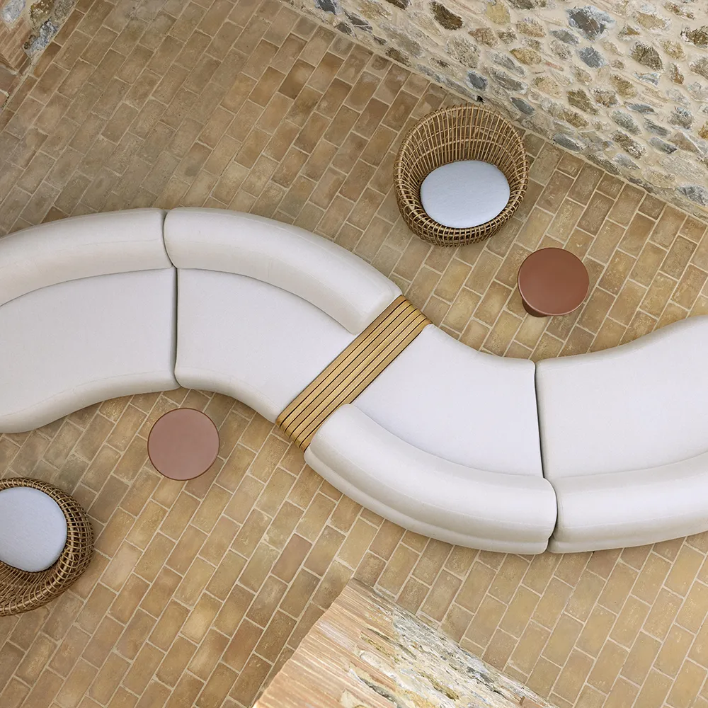 Mellow 5-istuttava sohva Sand