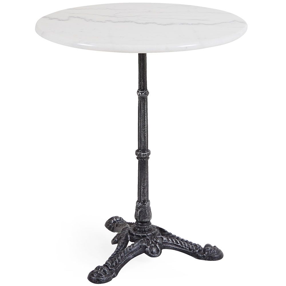 Loire marmoripöytä 60 valkoinen Brafab