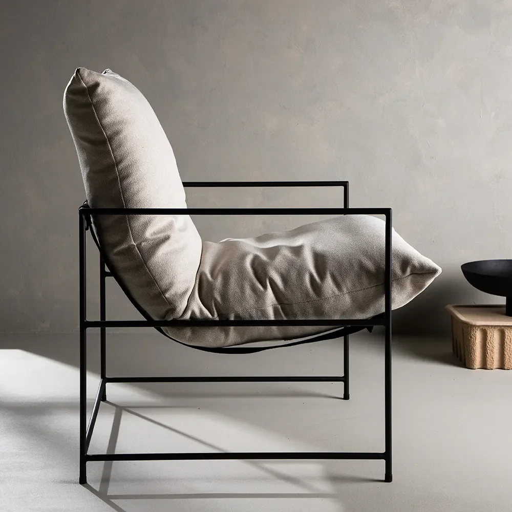 Sedalia Nojatuoli White Linen 