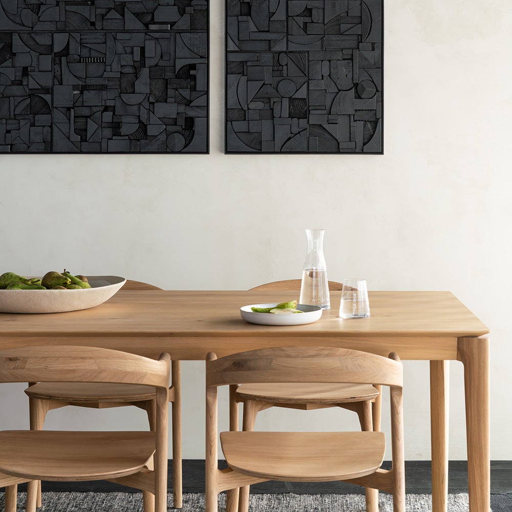 Bok Ruokapöytä 100x240 cm Tammi