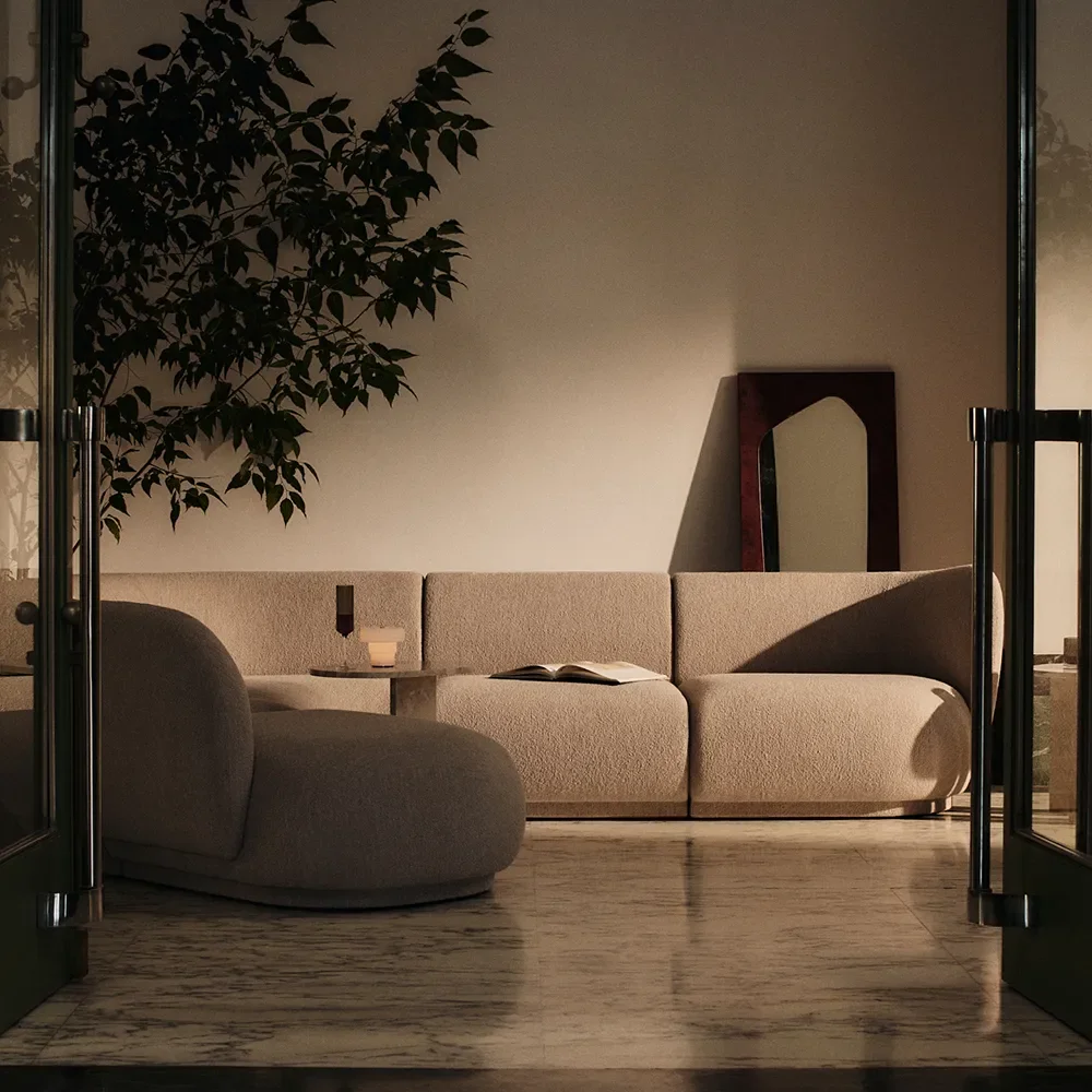 Suupuhallettu Kannettava Himmennettävä LED-Pöytälamppu Ripple