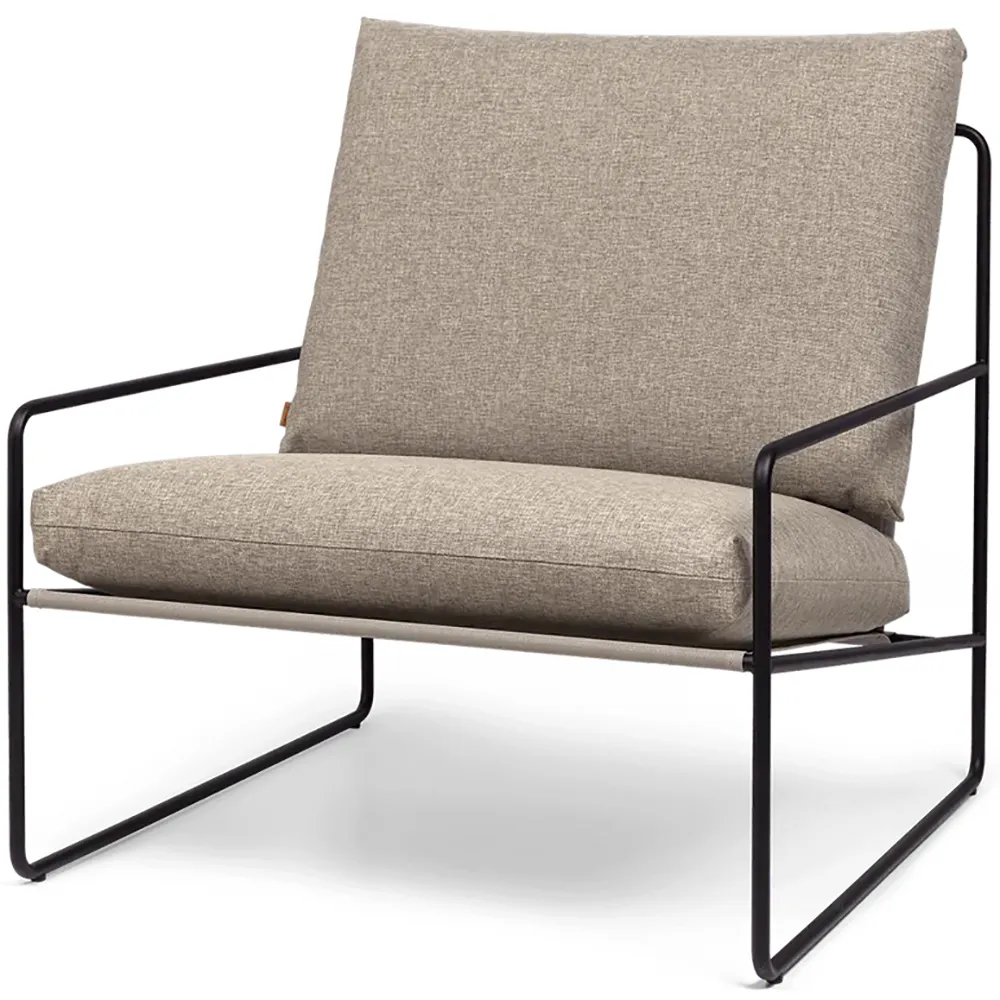 Desert Nojatuoli Black/Dark Sand