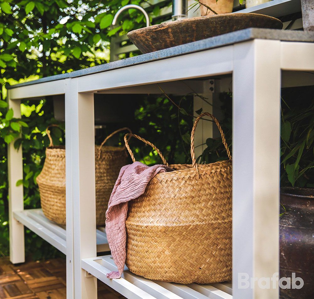 Bellac ulkokeittiö valkoinen Brafab
