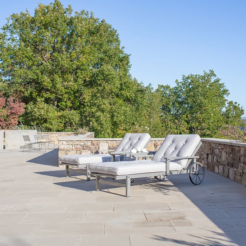 leposänky Alumiini harmaa 