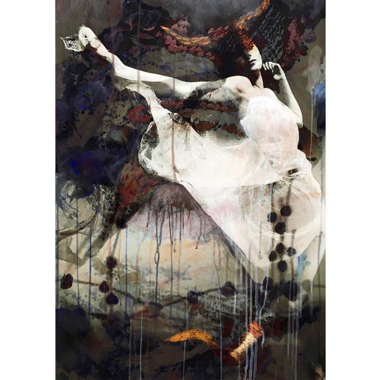 Seinäkoriste Entrapment 100 x 150 cm Artwood