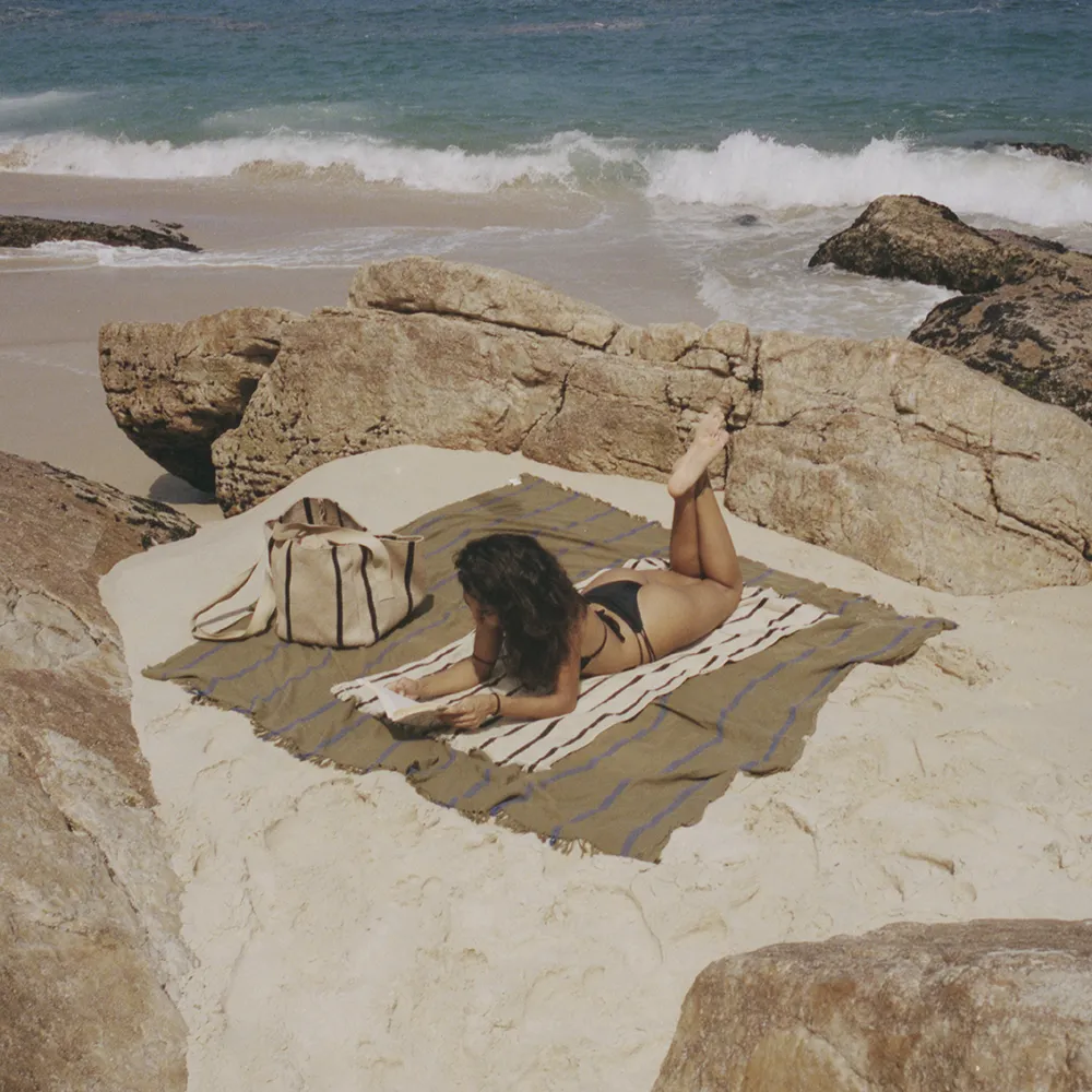 Luomupuuvillainen kylpypyyhe Alee