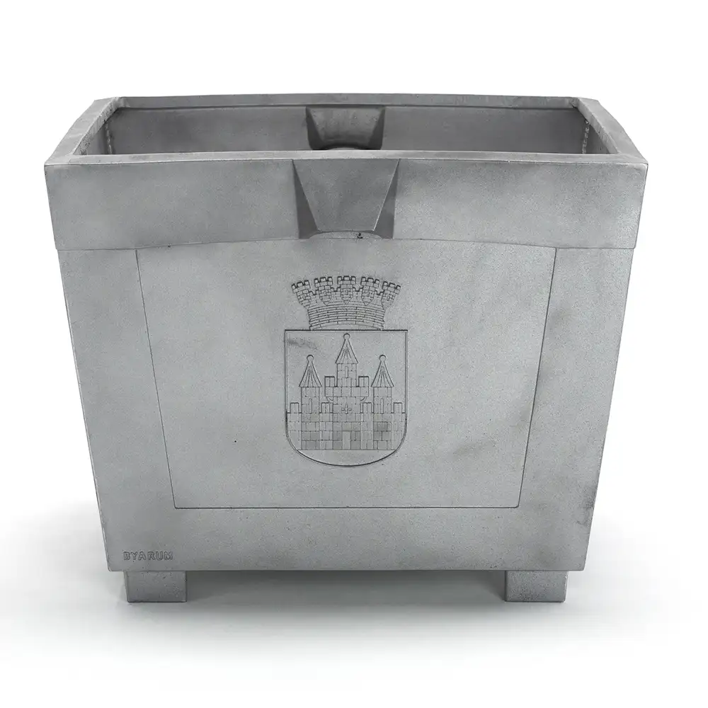 Karl XL växtkärl luonnonväri