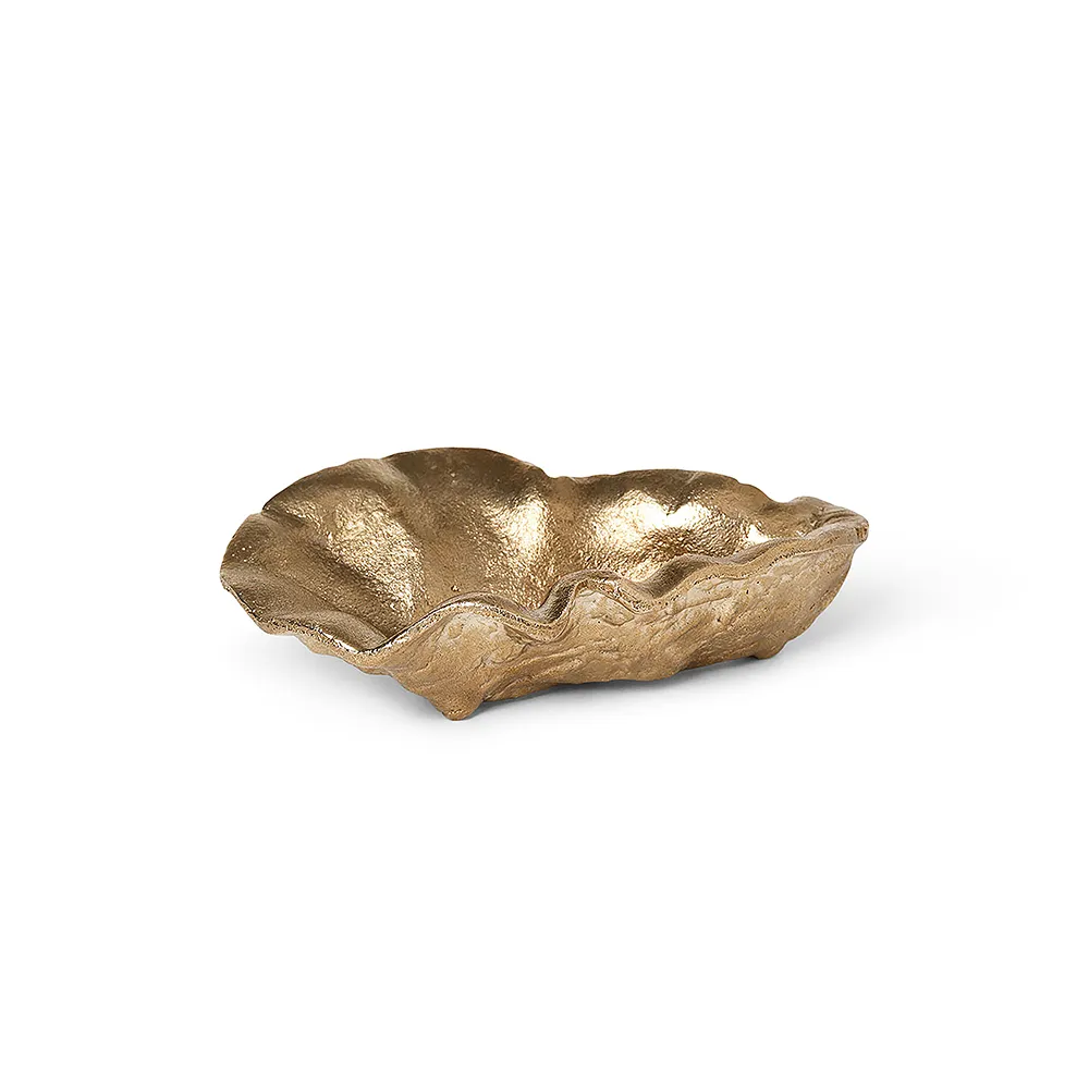Oyster Bowl - Brass