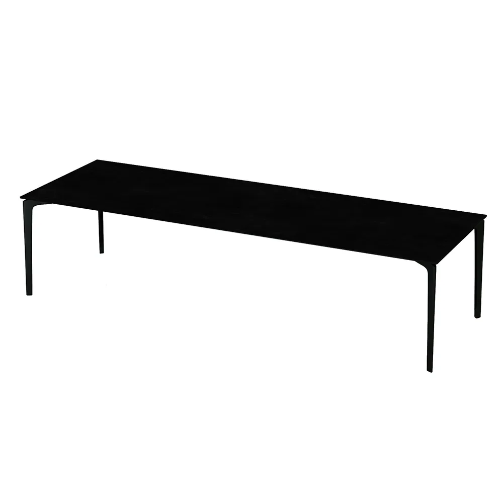 Allsize Ruokapöytä 301x101 cm GRES Metallic Grey / Gres Night