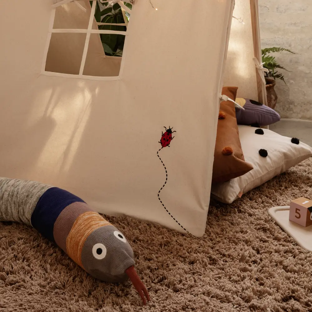 Amass-matto 150x140 cm - Valkoinen pippuri