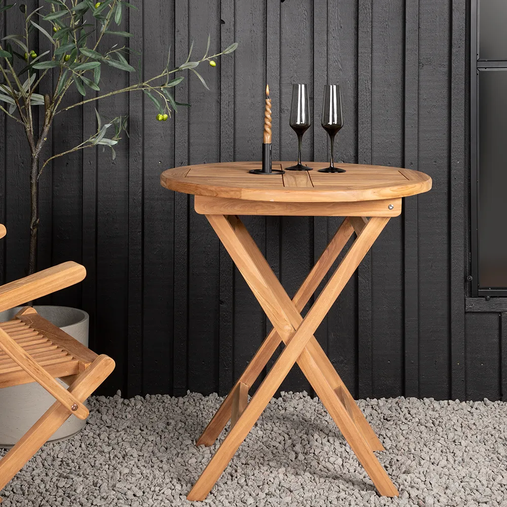 Kenya kahvilapöytä Ø70 cm Teak 