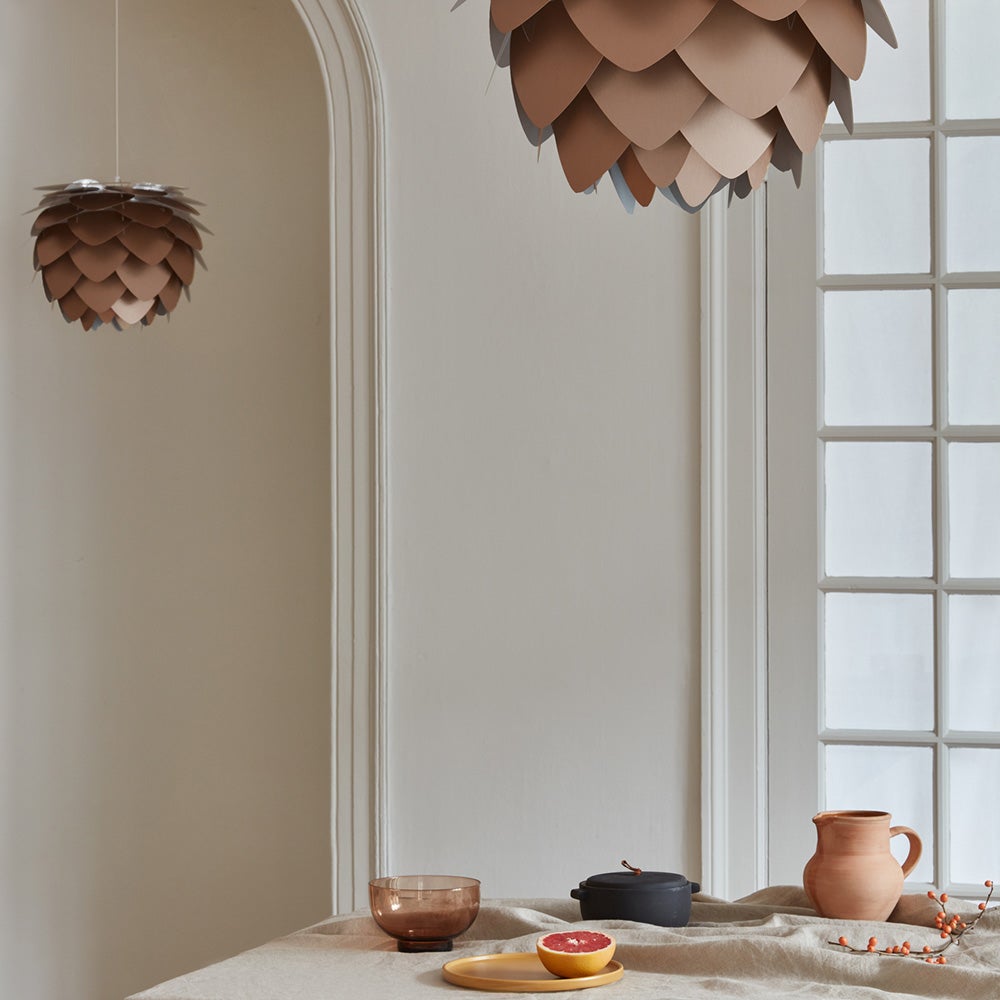 Aluvia lampunvarjostin Ø 59 cm harjattu Bronze