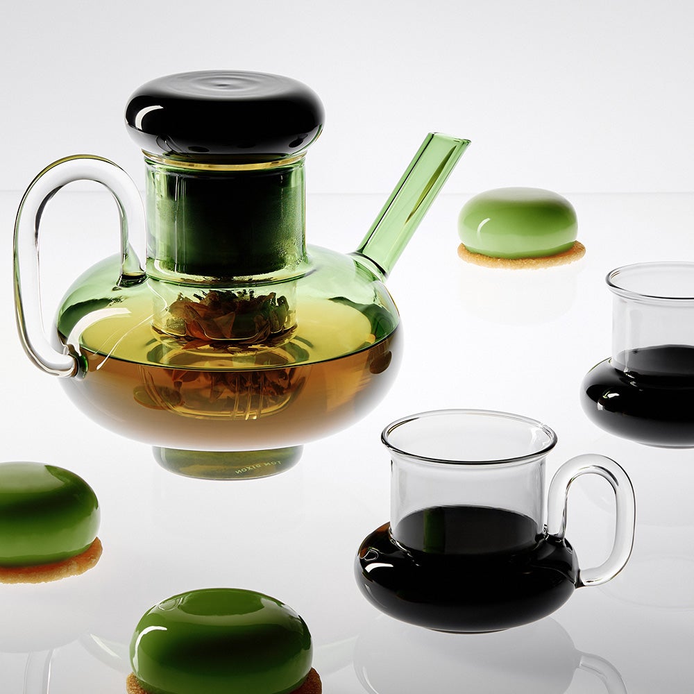  Bump-teekupit, mustat, 2 kpl