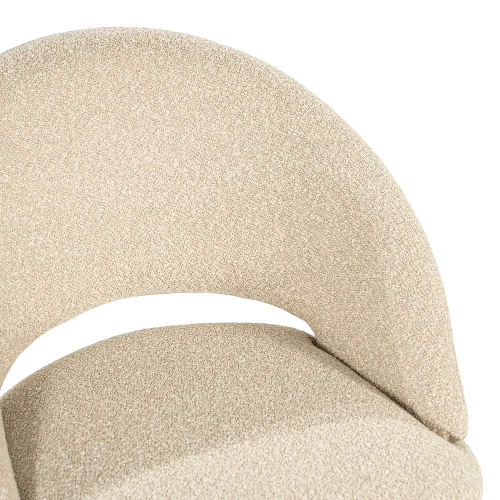 Käsinojallinen tuoli Nido Taupe