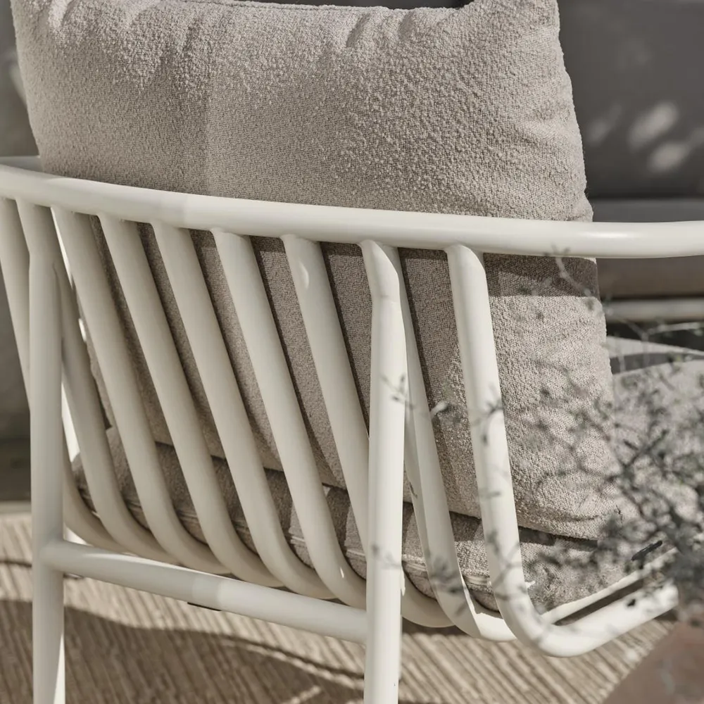 Bendt Sohva Teddy Beige/Pearl White