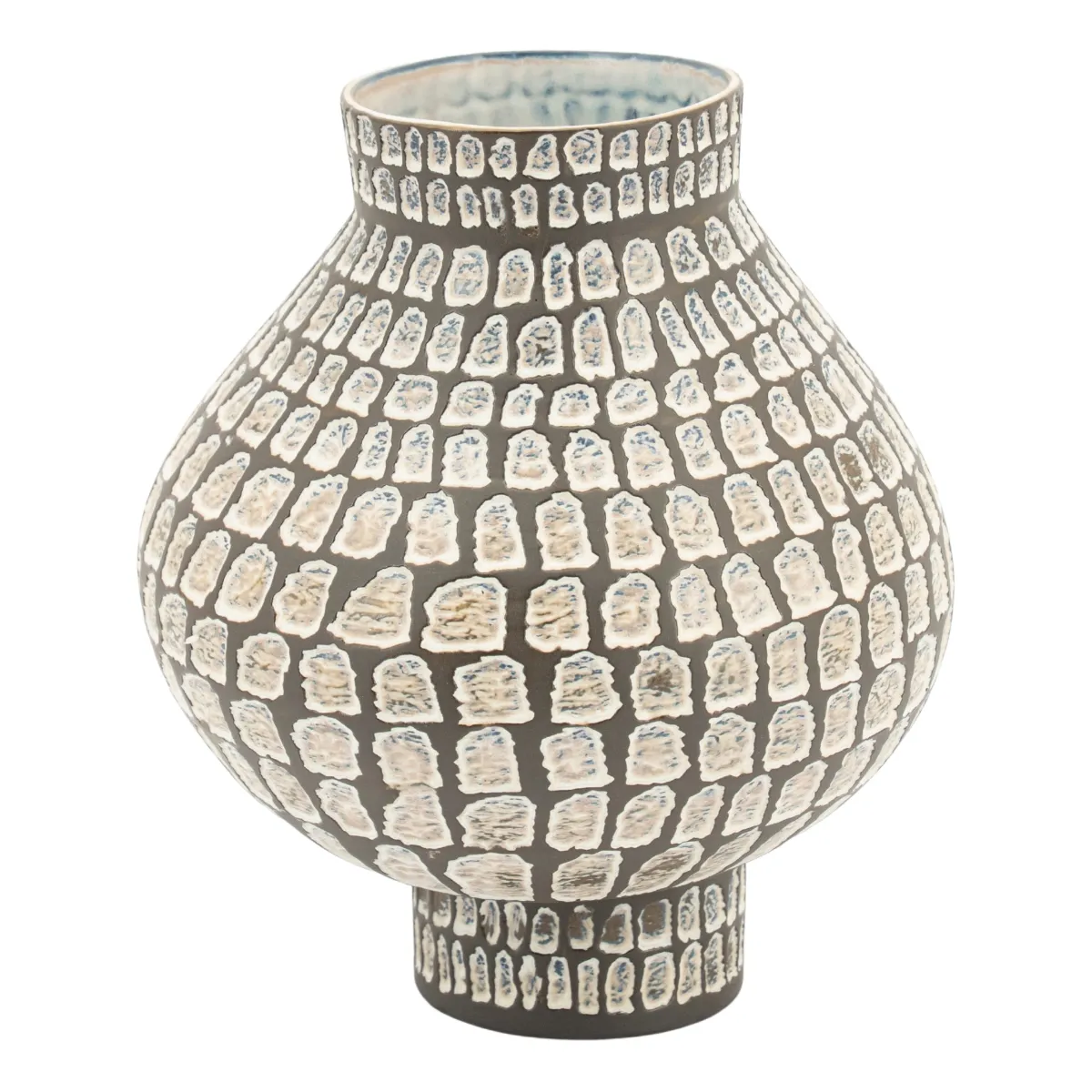 Isoko small Maljakko 22,5x22,5x26 cm Saviastia Ruskea