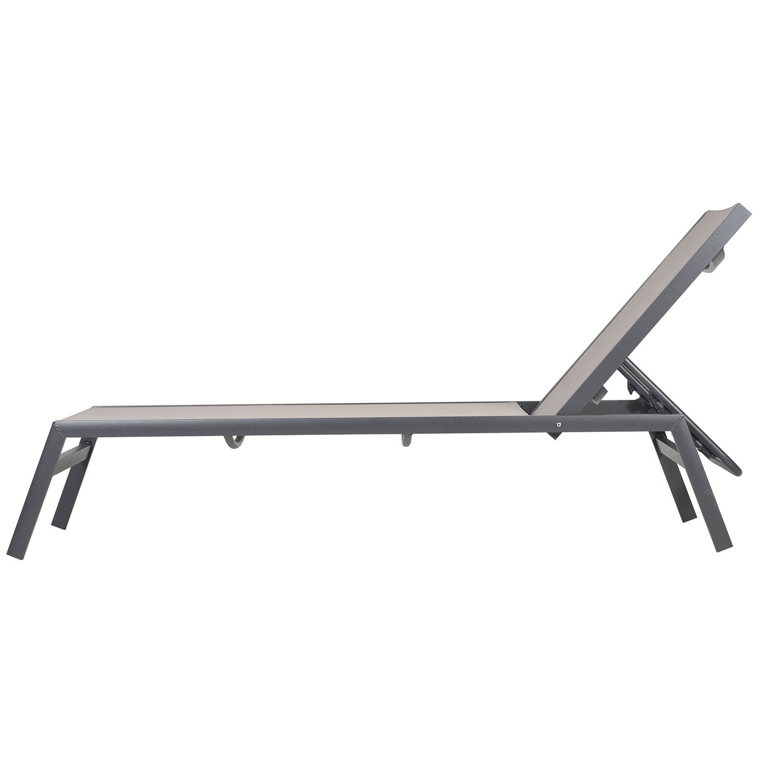 Ocean aurinkotuoli antrasiitti/taupe alumiini