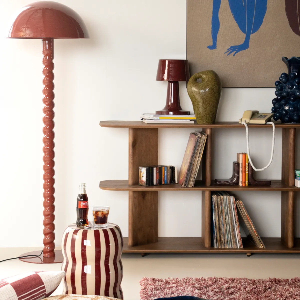 Matto Mixi Burgundy 190x290 cm