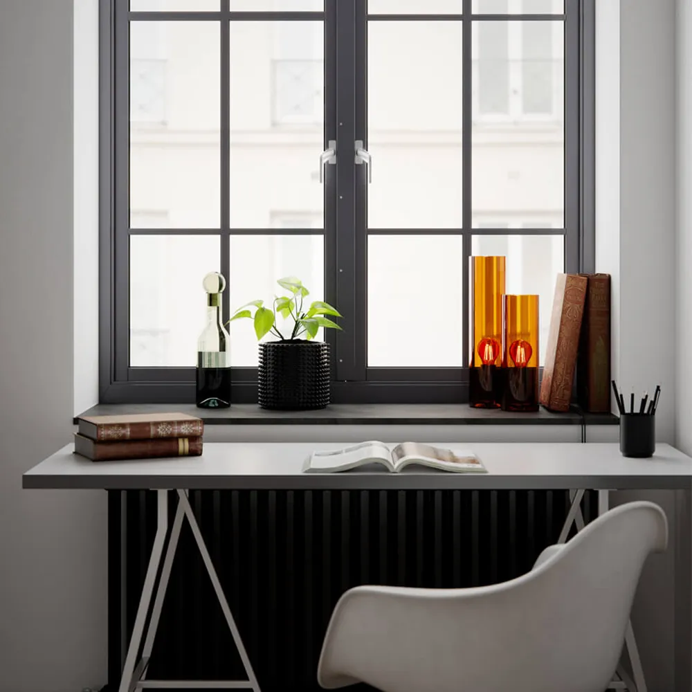 Flake pöytävalaisin 30cm Konjac