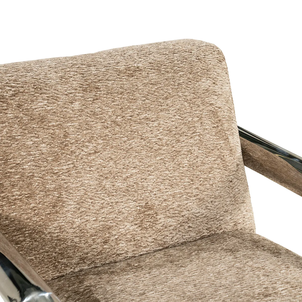 Nojatuoli Chromette Taupe