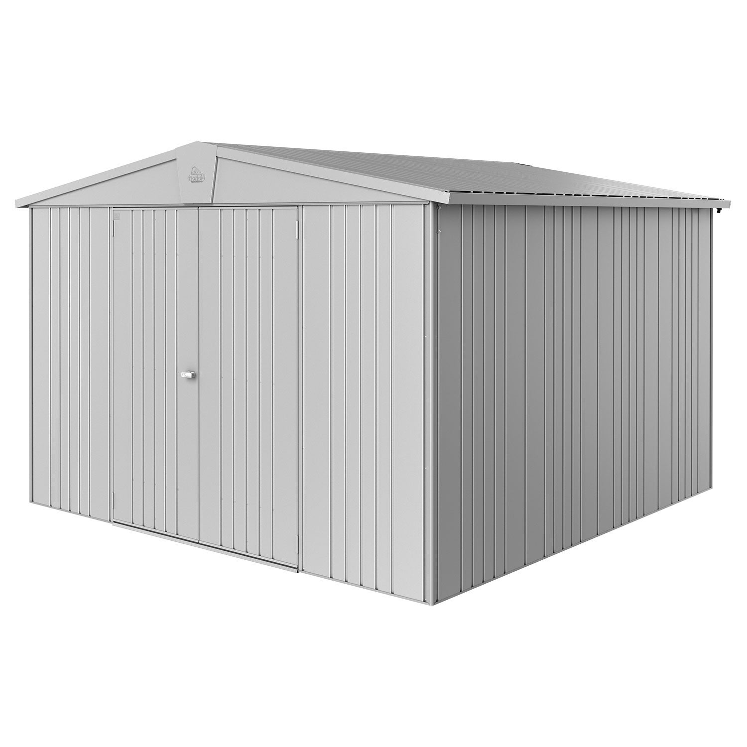 Europa puutarhavarasto koko 7 metallic hopea