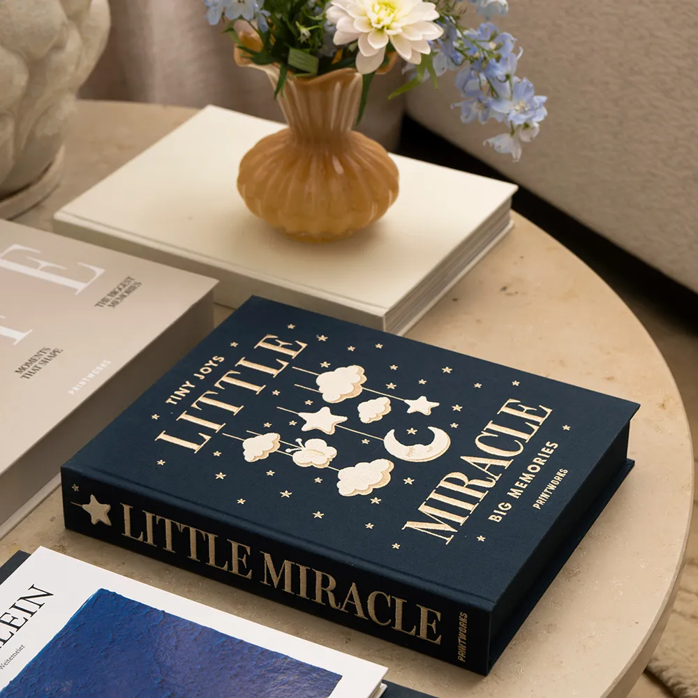 Embroidered Photo Album - Little Miracle