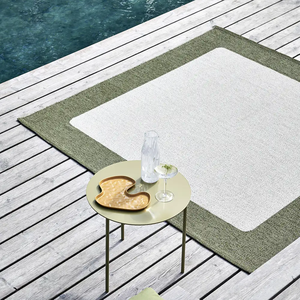 Ilda matto 180x180 cm pine / vanilla 