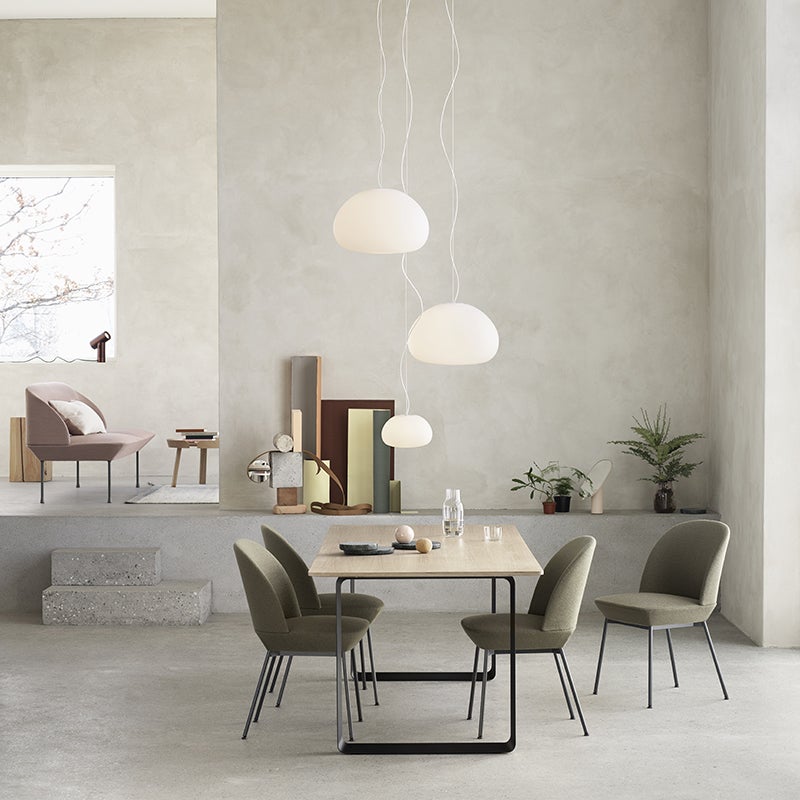 Fluid Riippuvalaisin Large - Opal White