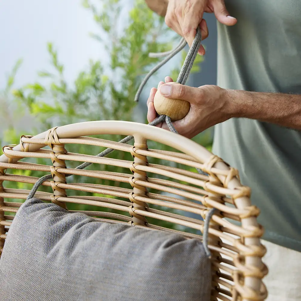 Hive-niskatyyny Taupe 