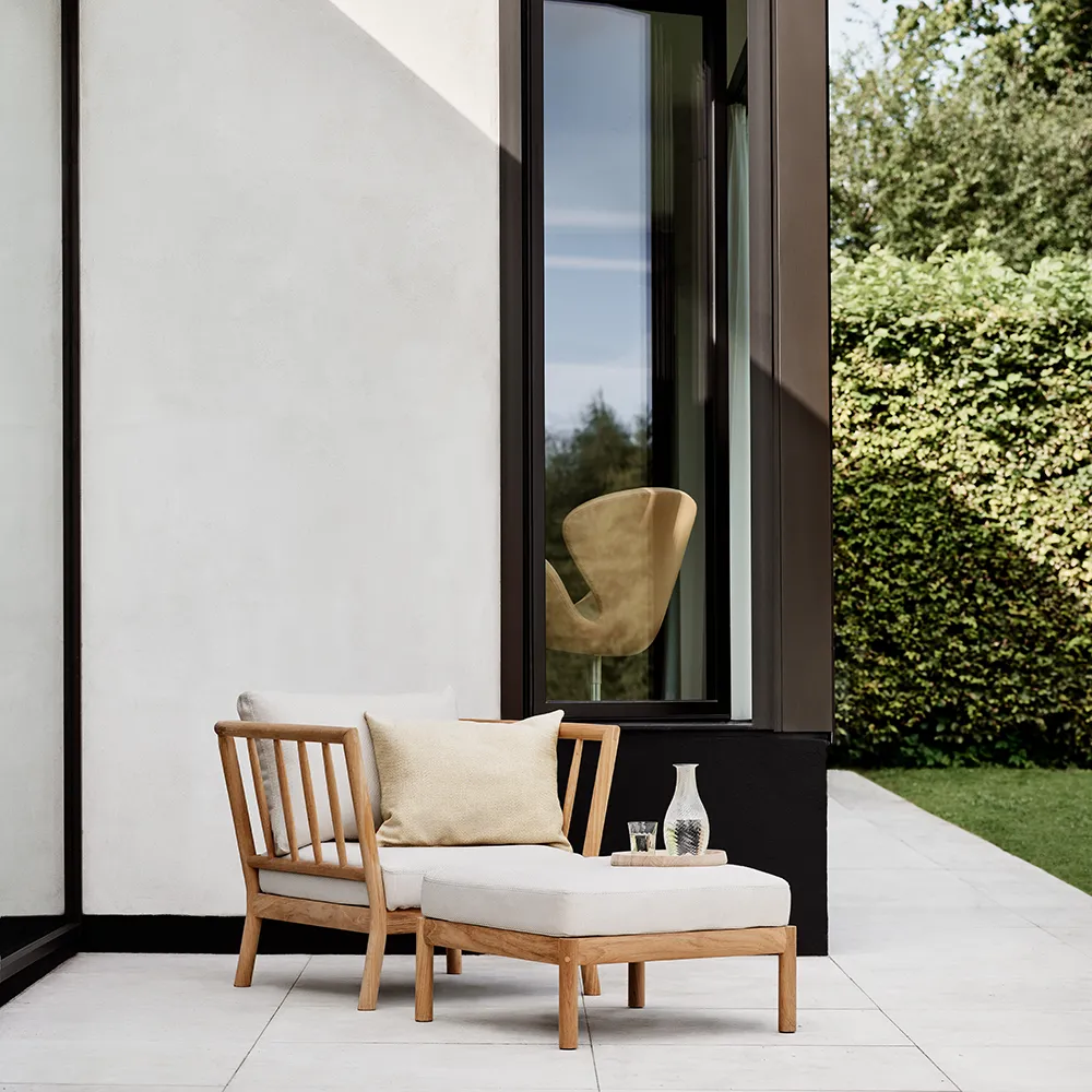 Tradition Nojatuoli Light Sand / Teak 