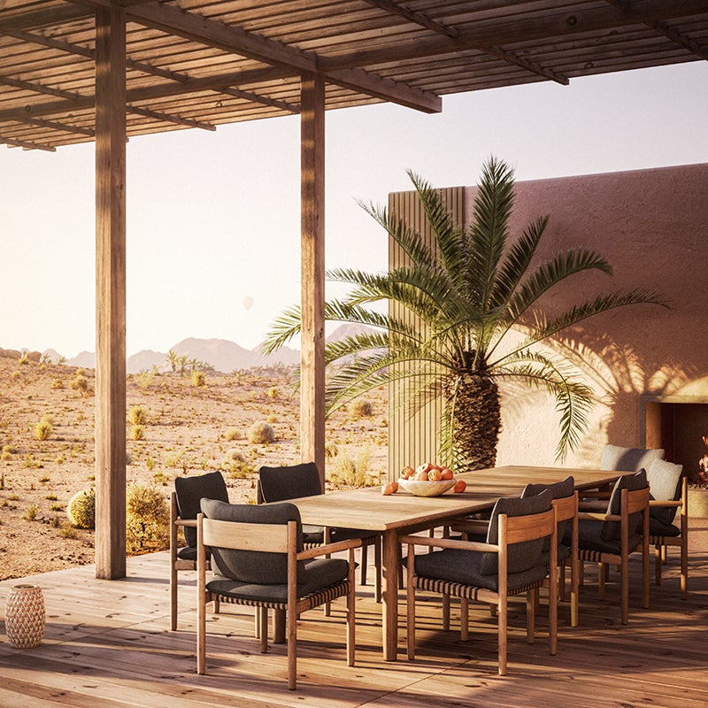 TIBBO penkki 130 cm teak 