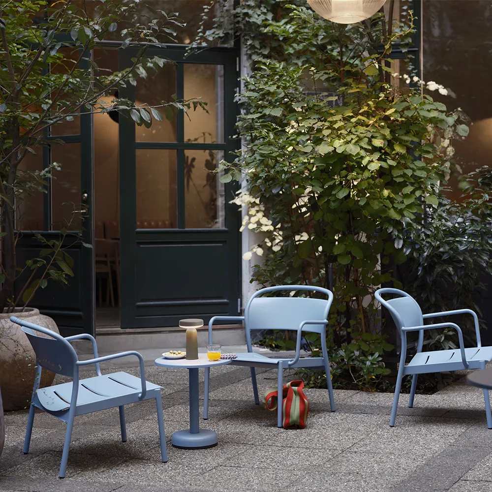 Linear Steel Nojatuoli Grey 