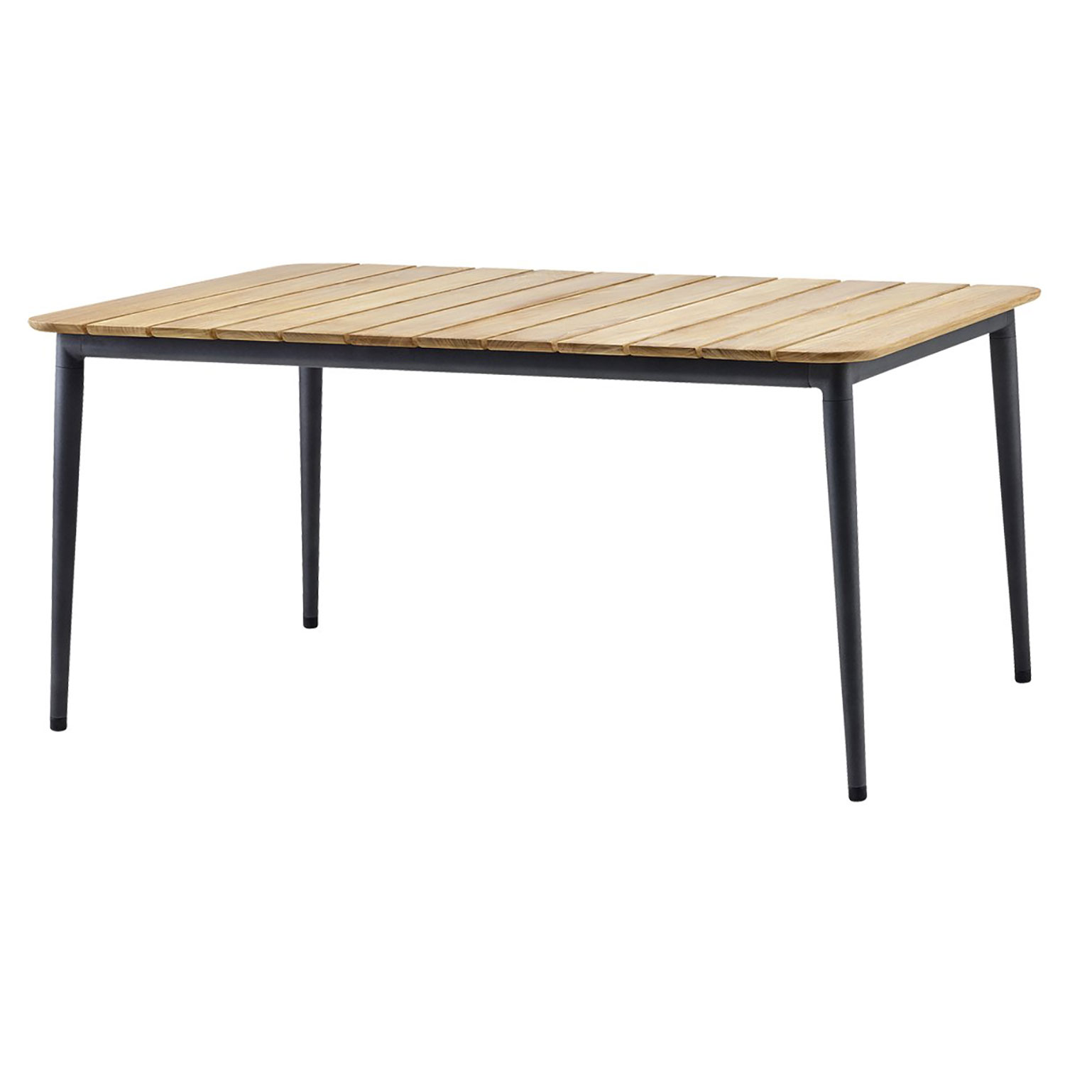 Cane-Line Core Ruokapöytä 90X160 cm Lava Grey