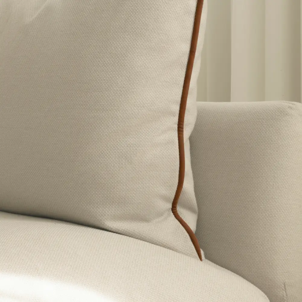 Lounge Around  3-istuttava sohva Dark Oak/White Sands