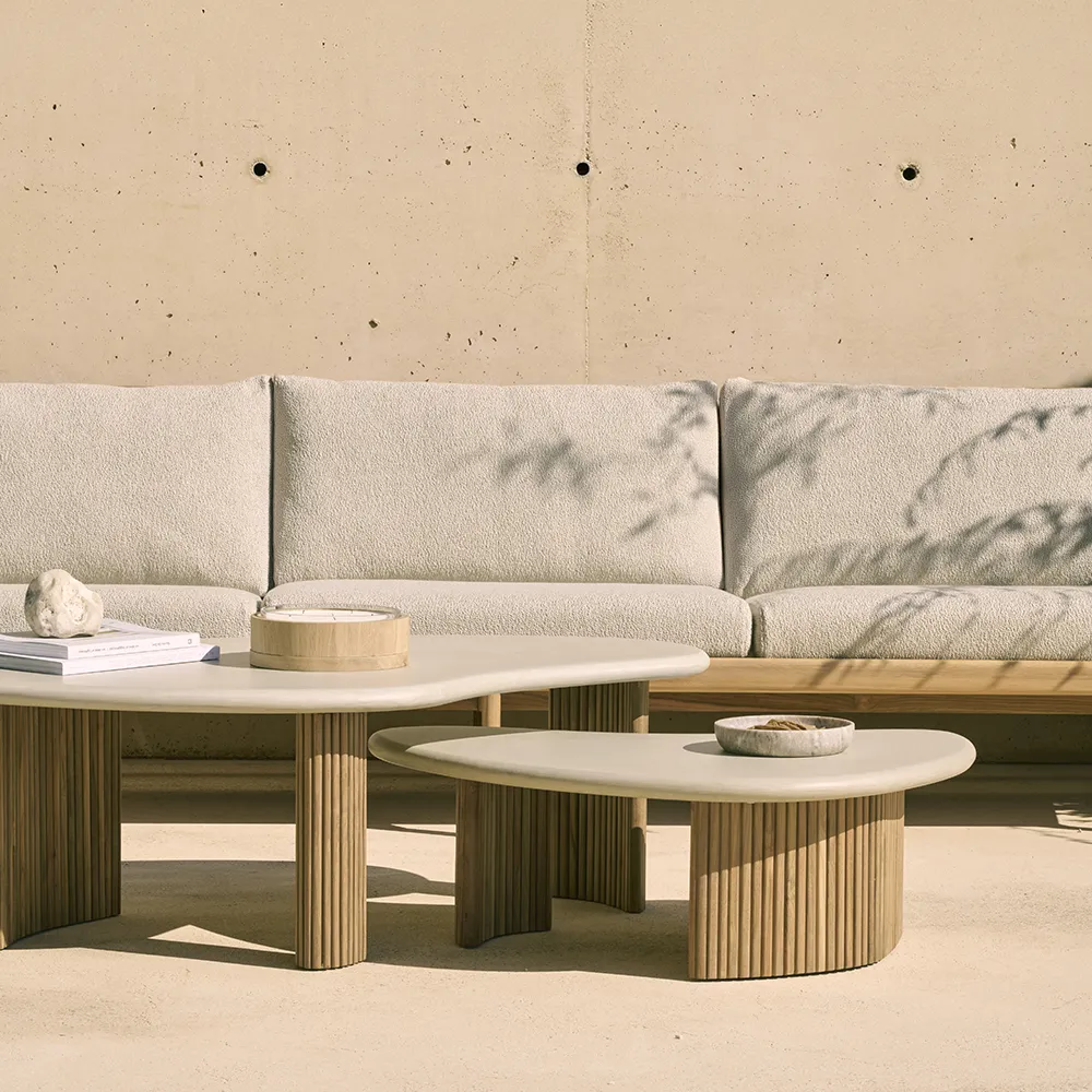 Boomerang outdoor Sohvapöytä 126x74 cm