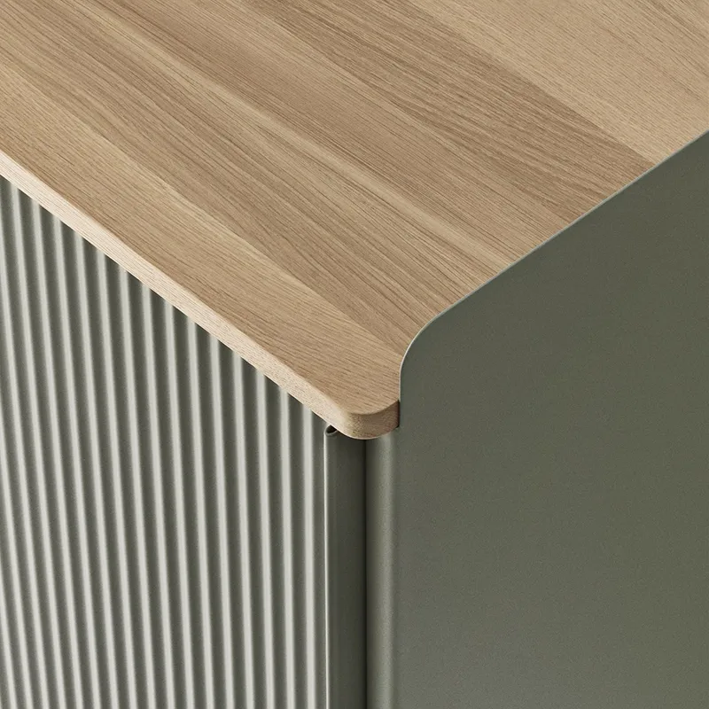 Enfold senkki 100 x 45 cm  - oiled oak Dusty Green