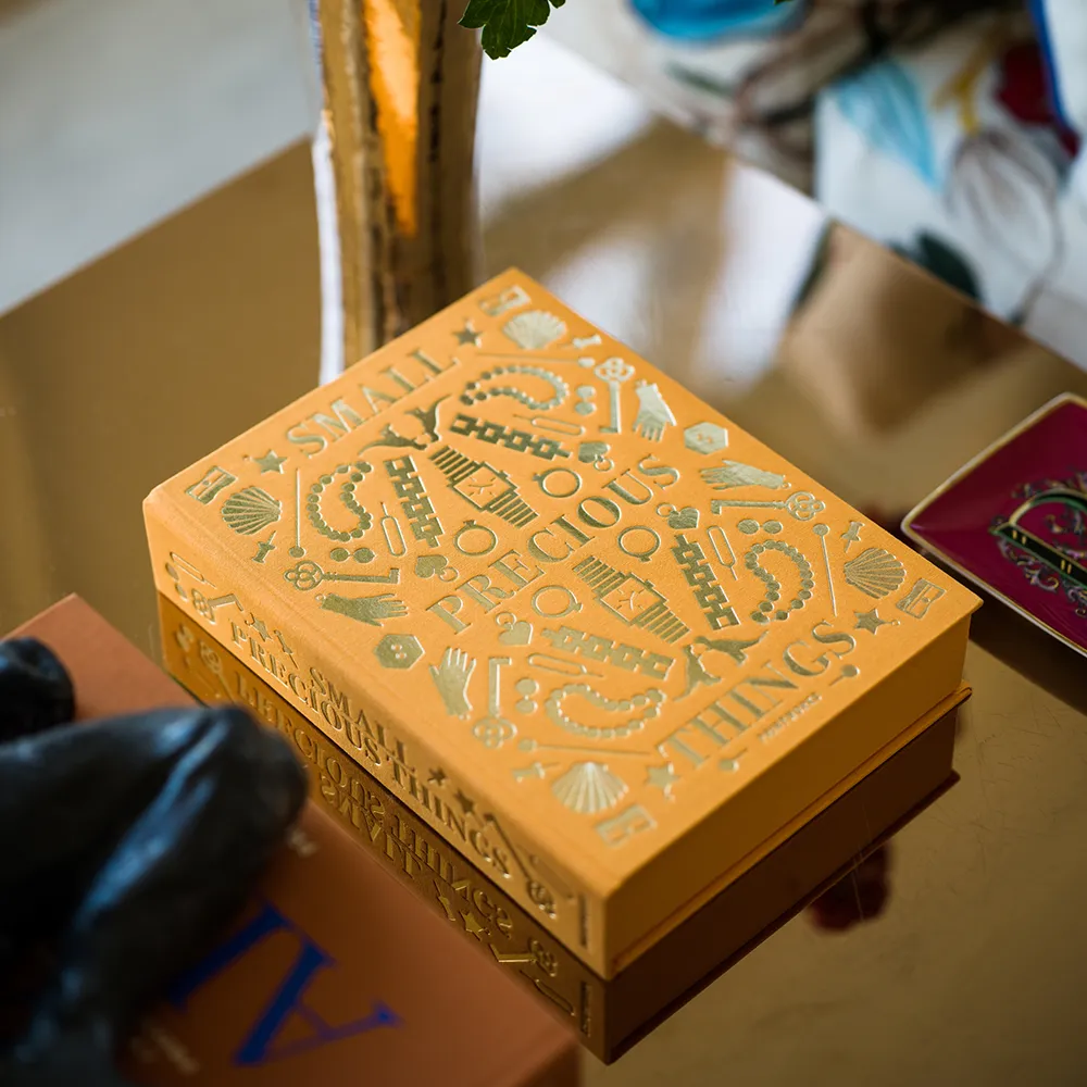 Säilytyslaatikko - Precious Things, keltainen