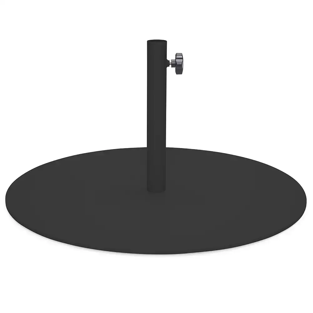 Aurinkovarjon jalka 25 kg Black