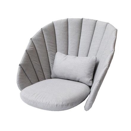 Cane-Line Peacock Lounge-tuolityyny Light Grey