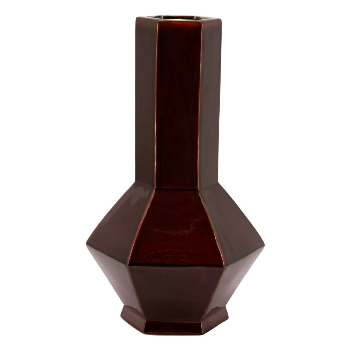 Axis large Maljakko 28x25x47 cm Saviastia dark red