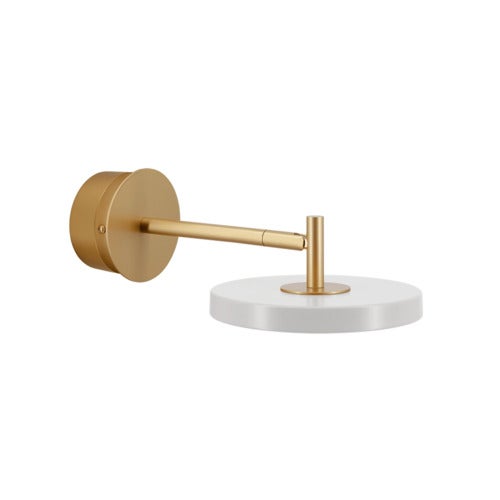 Asteria Wall Short Seinävalaisin Ø 15 cm Nuance Mist
