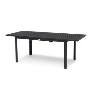 Nydala Ruokapöytä 96x200/280 cm Musta