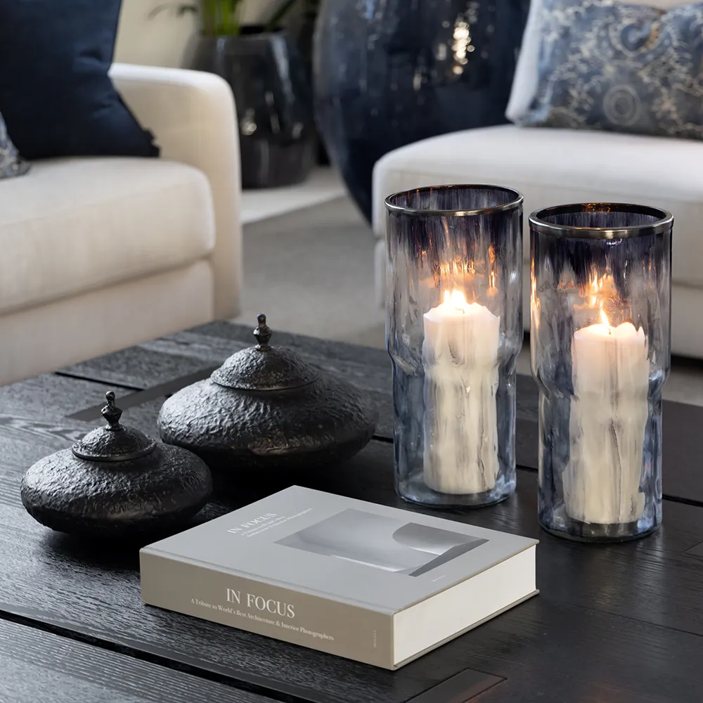 BELMONT-lyhty käsinpuhallettua lasia