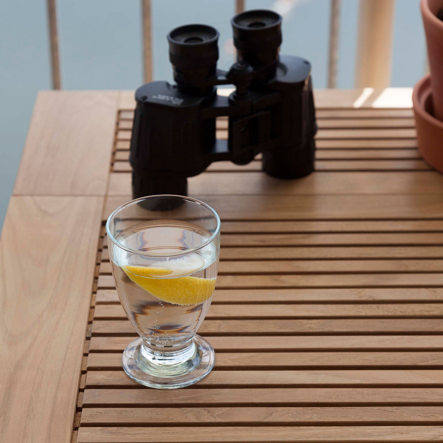 Butterfly 65x130 cm Parvekepöytä tiikki