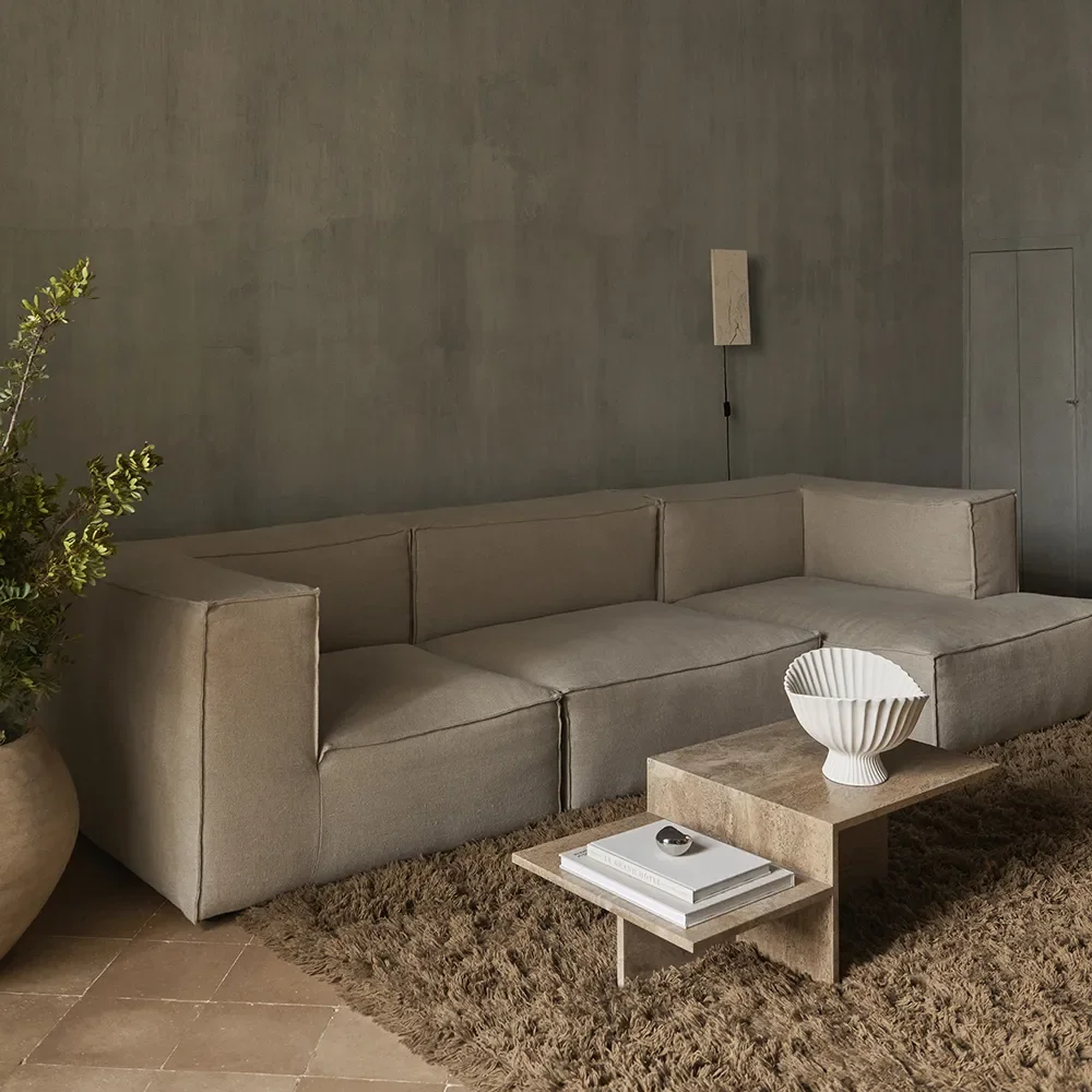 Distinct Sohvapöytä - Dark Brown Travertine