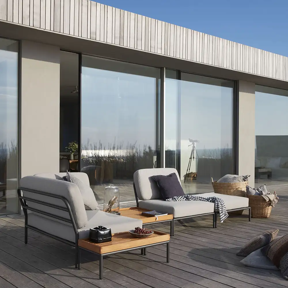 Level avslutsdel vasen beige