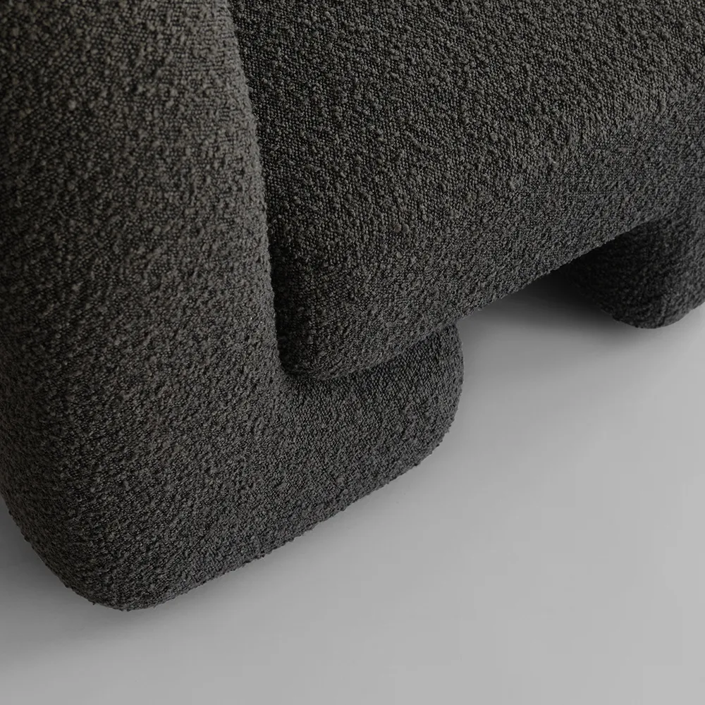 Daiku Lounge -nojatuoli - Syvän harmaanruskea