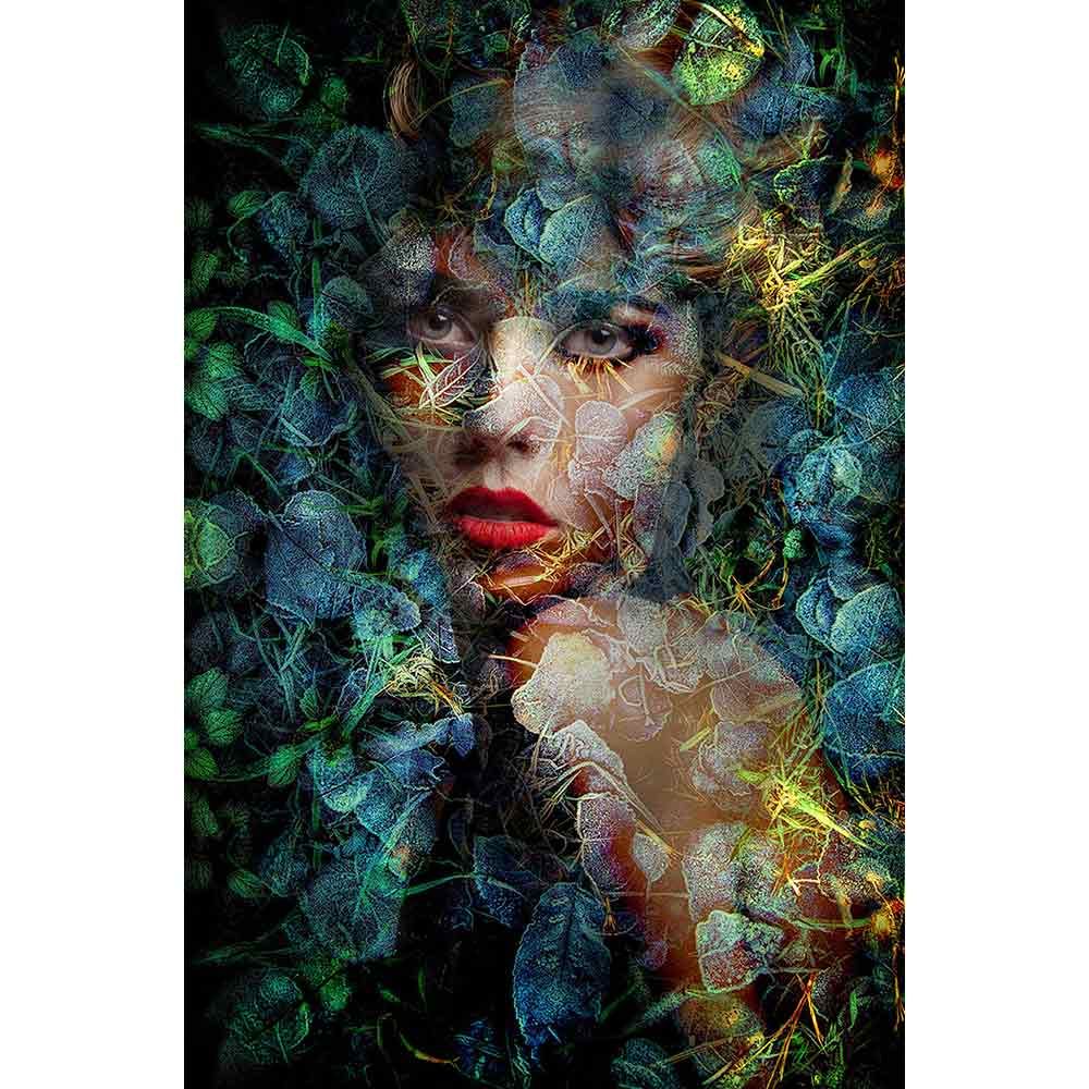 Seinäkoriste Blue Autumn 100 x 150 cm Artwood