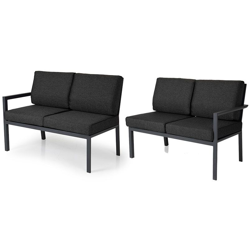 Delia lopetus oikea+vasen tummanharmaa 